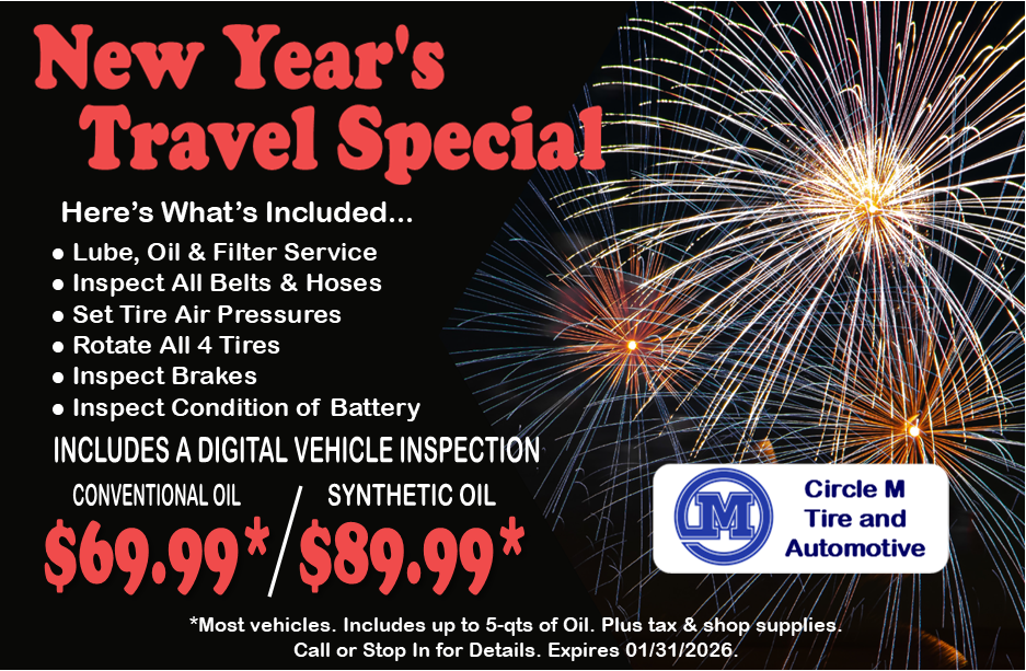 July Special Offer - Circle M Tire & Automotive